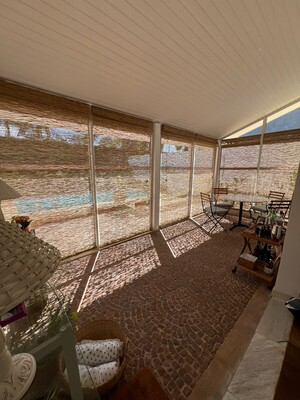 Cortinas de Fibras Naturais